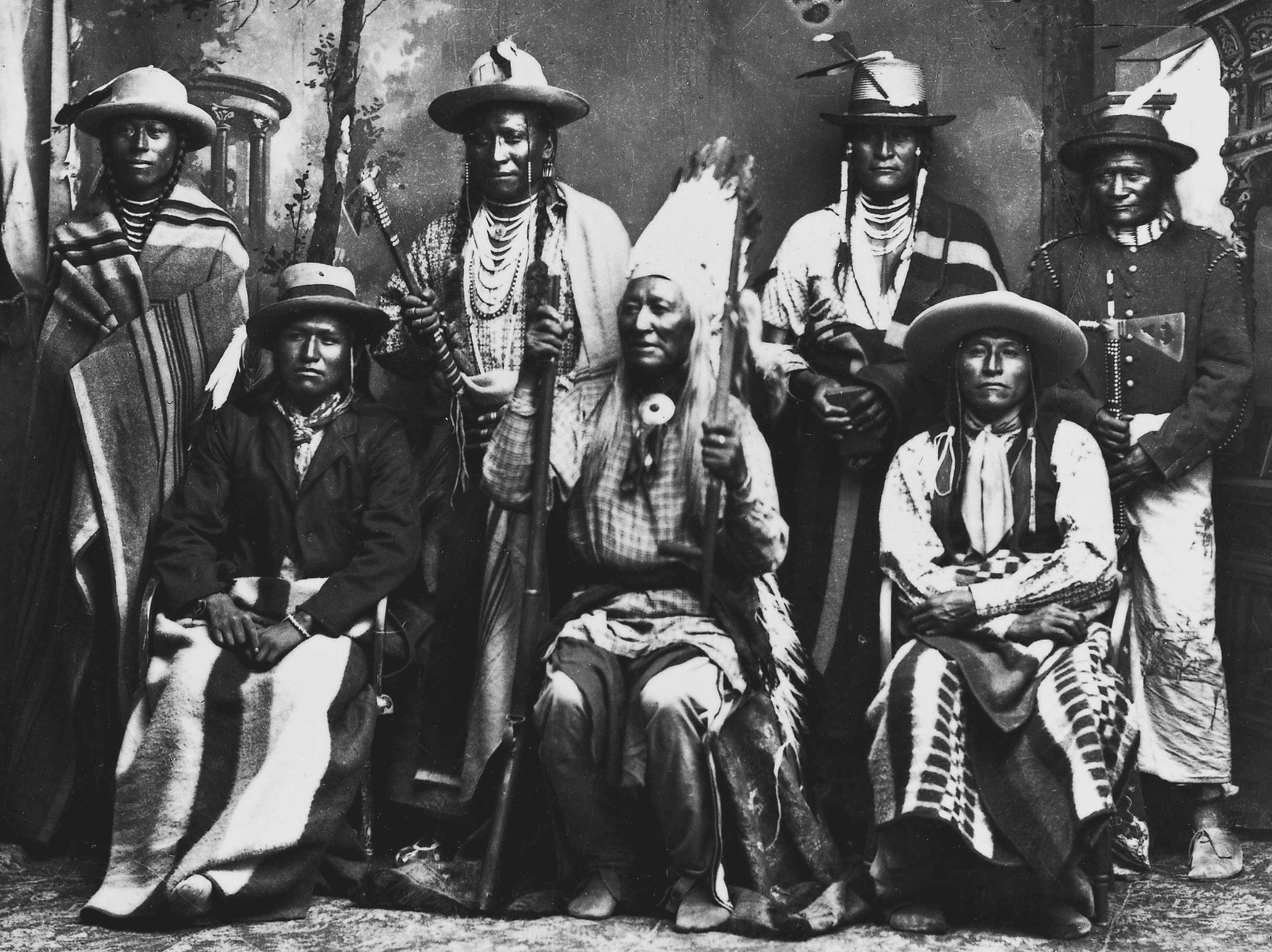 Historical Photo of Chief Targhee in Teton Valley Idaho.